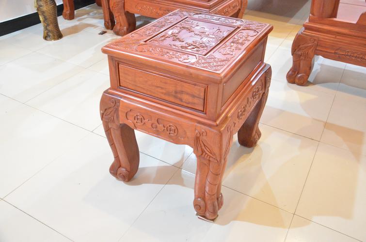 东阳杜邦红木 大象头沙发11件套 古典 雕刻图片大全,横店杜邦红木家具